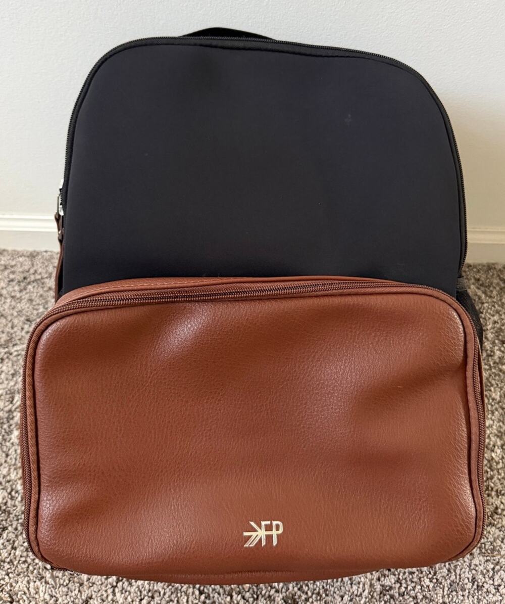 Freshly Picked Mom travel backpack/diaper bag/pump bag